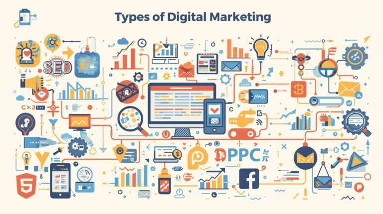 Types of Digital Marketing.